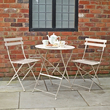 Padstow 60cm Bistro Set Cashmere from Roseland Furniture