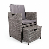 Paris 10 Seat Lux Rattan Cube Set from Roseland Furniture