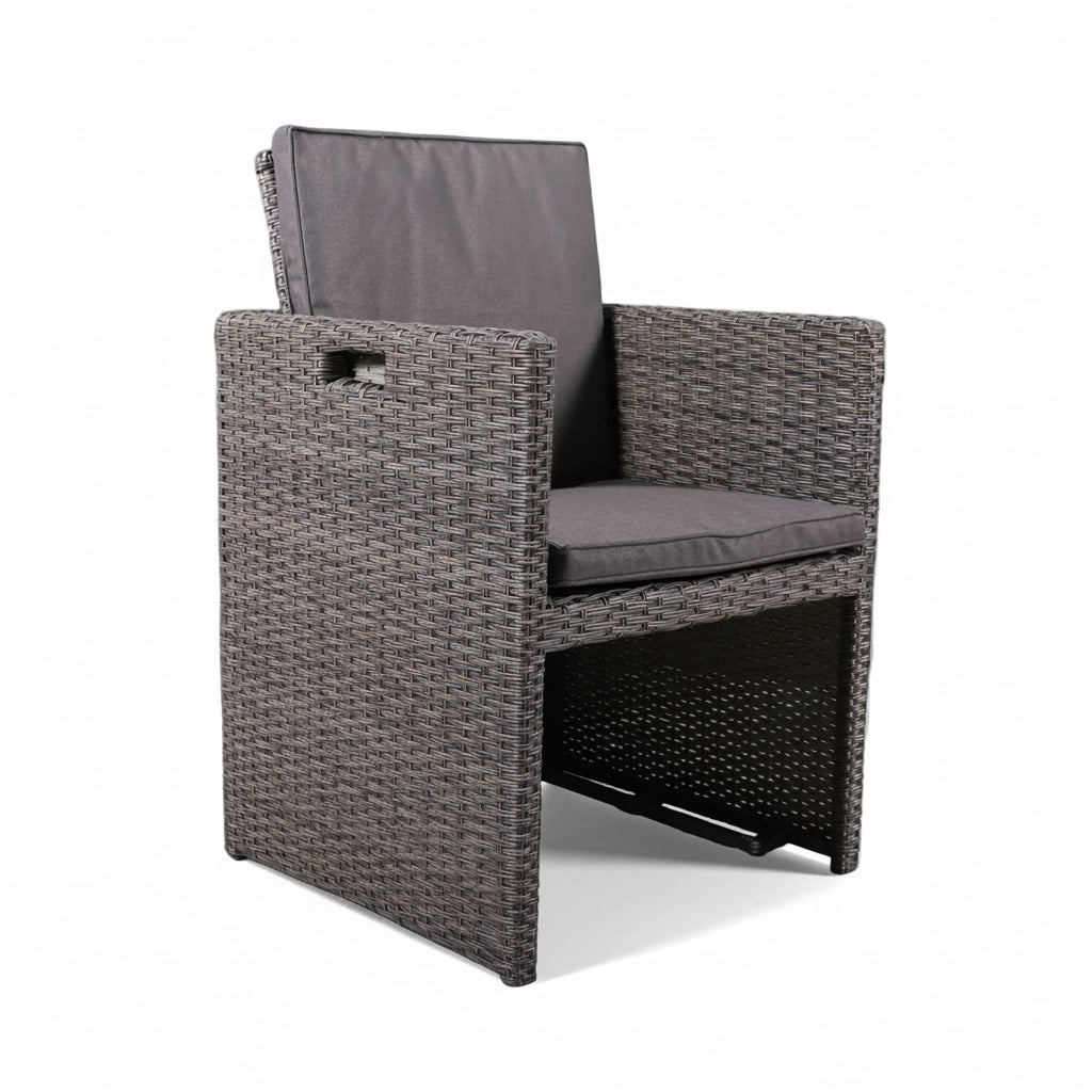Paris 10 Seat Lux Rattan Cube Set from Roseland Furniture