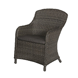 Paris 4 Seat 110cm Lux Rattan Dining Set