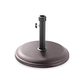 Brown Round Outdoor Garden 16kg Parasol Base
