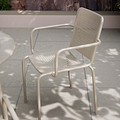 Porto Champagne 4 Seater Round Dining Set Chair