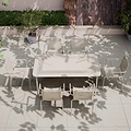 Porto 6 Seater Rectangular Dining Set