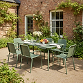 Porto Olive  6 Seater Rectangular Dining Set from Roseland Furniture
