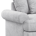 Pembroke 2 Seater Sofabed  -  Ashen  Close Up From Roseland Furniture