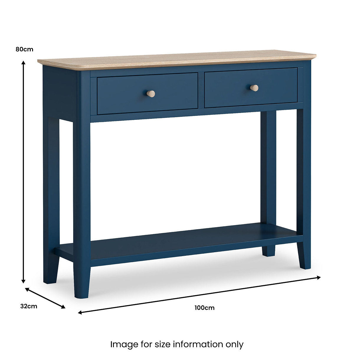 Penrose Console Table Dimensions