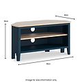 Penrose Corner TV Unit Dimensions