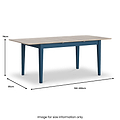 Penrose Extending Rectangular Dining Table Dimensions