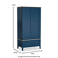 Penrose Gents Wardrobe Dimensions
