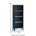 Penrose Slim Bookcase Dimensions