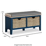 Penrose Storage Bench Dimensions
