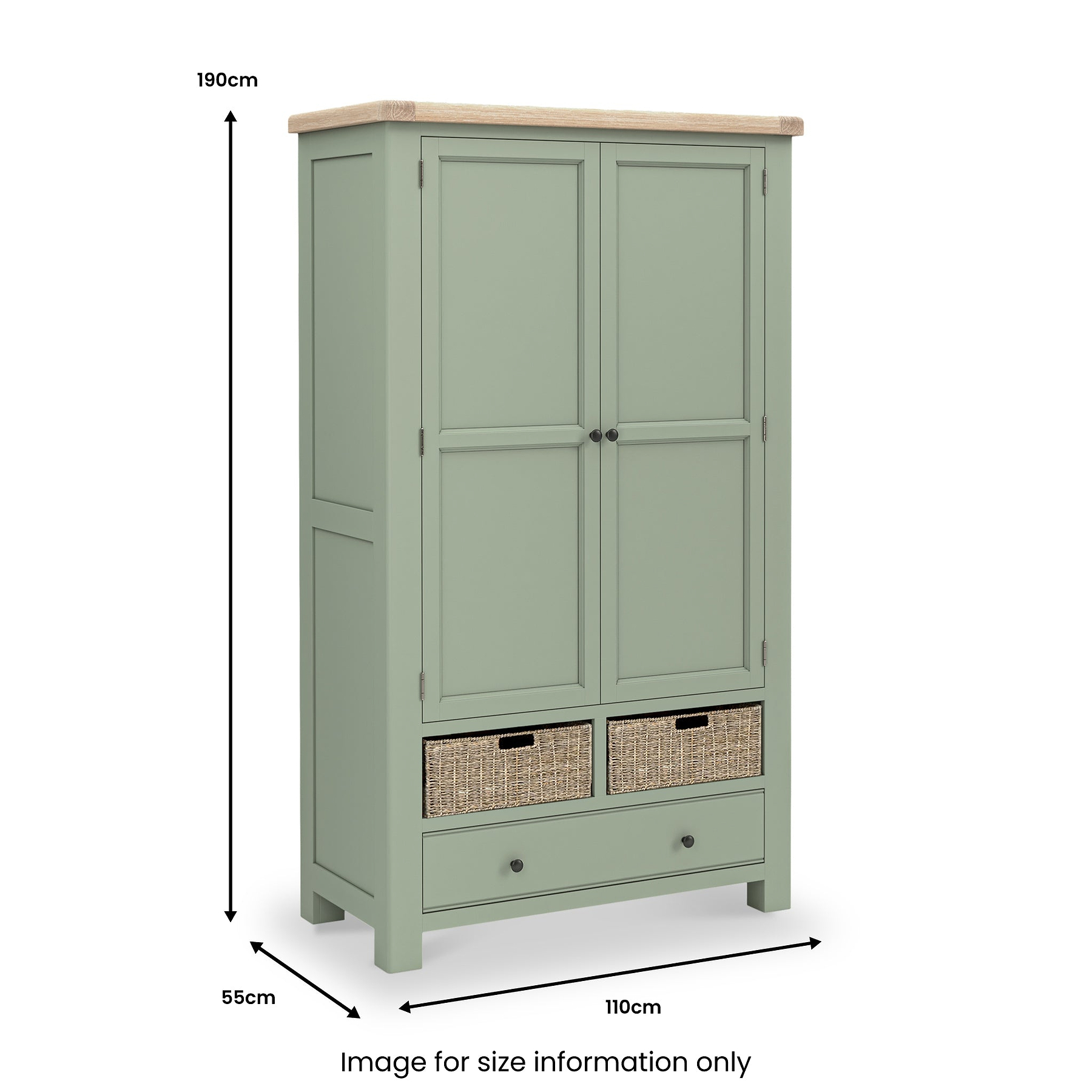 Penzance Larder dimensions
