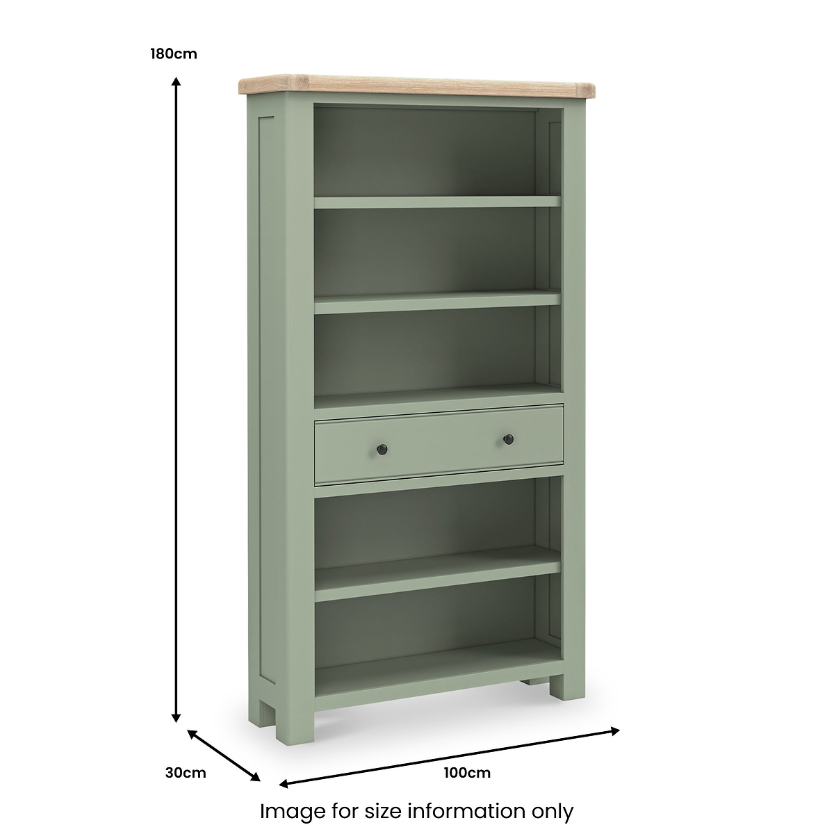 Penzance Large Bookcase dimensions