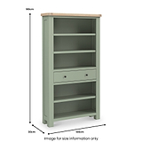 Penzance Large Bookcase dimensions