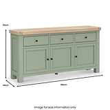 Penzance Large Sideboard dimensions