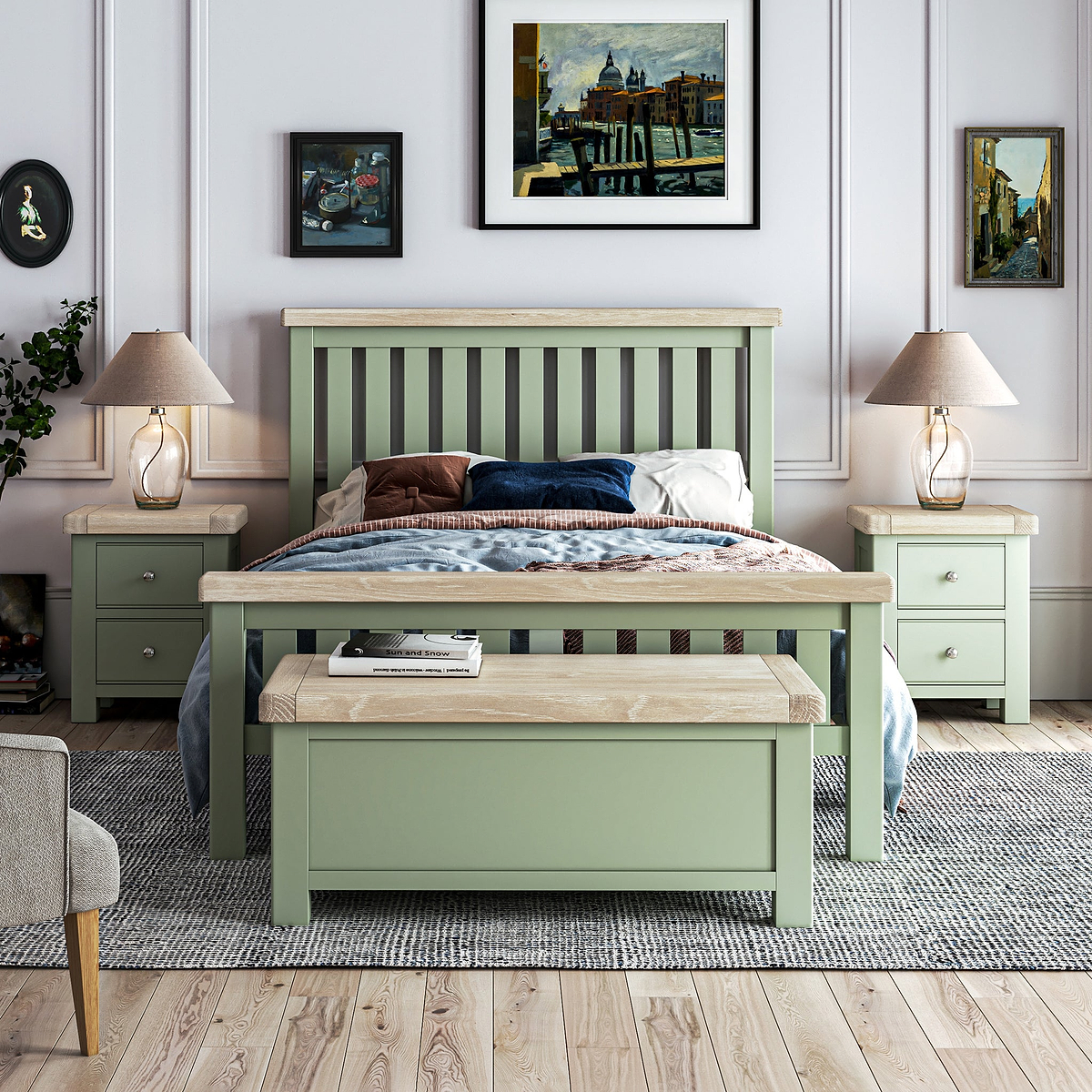 Penzance Blanket Box for bedroom