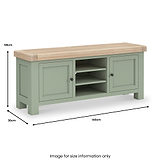 Penzance 140cm TV Unit dimensions