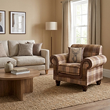 Ashford Accent Chair Arizona Tan from Roseland Furniture