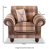 Ashford Accent Chair Arizona Tan from Roseland Furniture