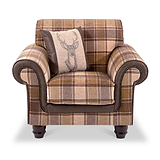 Ashford Accent Chair Arizona Mahogany from Roseland Furniture