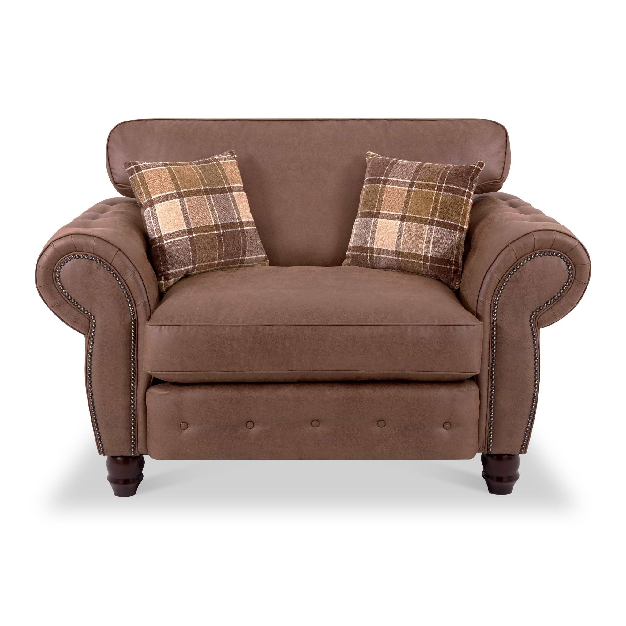 Ashford Snuggle Chair Arizona Tan from Roseland Furniture
