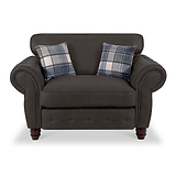 Ashford Snuggle Chair Arizona Black from Roseland Furniture