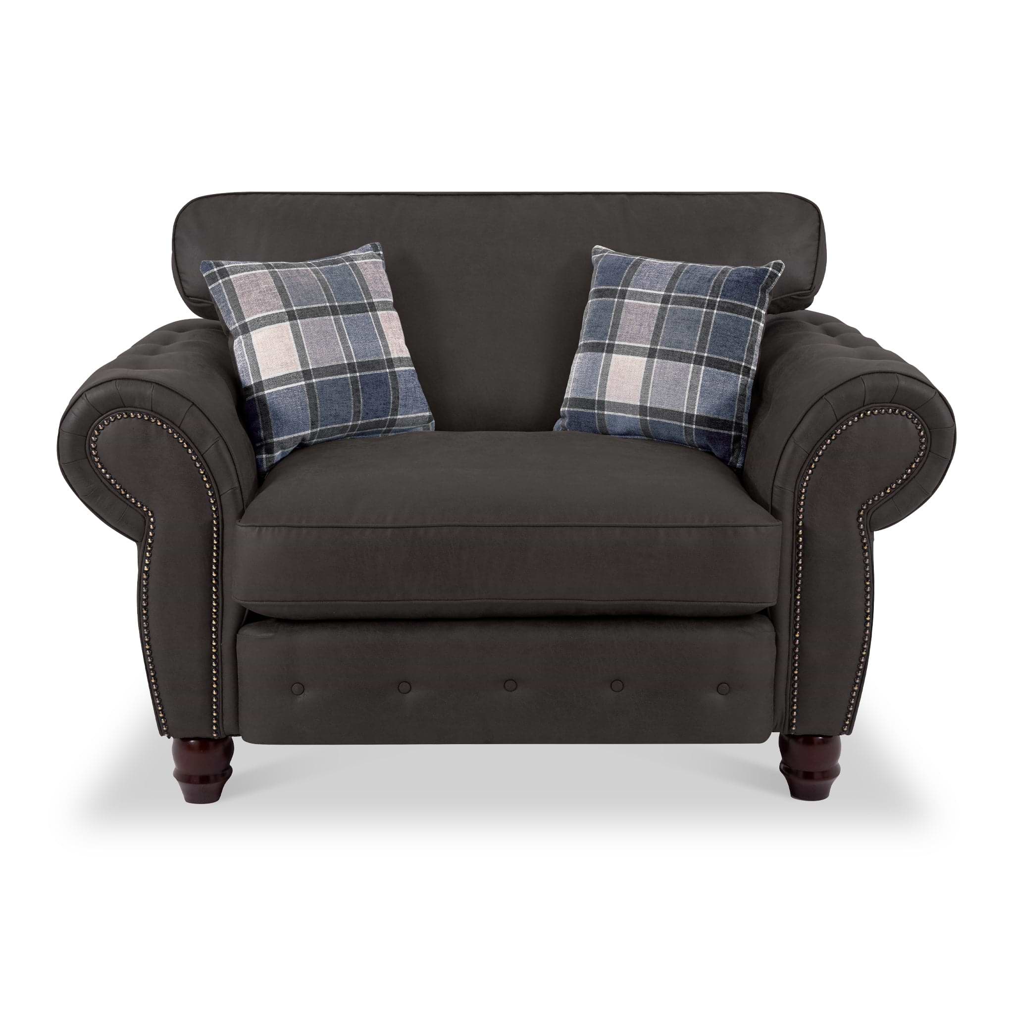 Ashford Snuggle Chair Arizona Black from Roseland Furniture