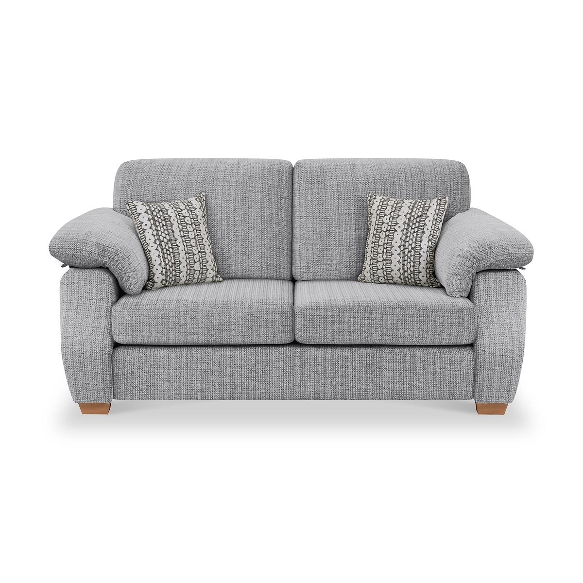 Camden 2 Seater Sofa Tate Silver Boho Charcoal from Roseland Furniture