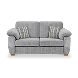 Camden 2 Seater Sofa Tate Silver Boho Charcoal from Roseland Furniture