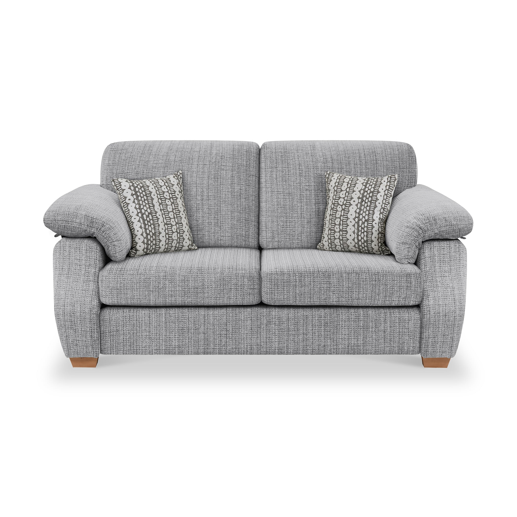 Camden 2 Seater Sofa Tate Silver Boho Charcoal from Roseland Furniture