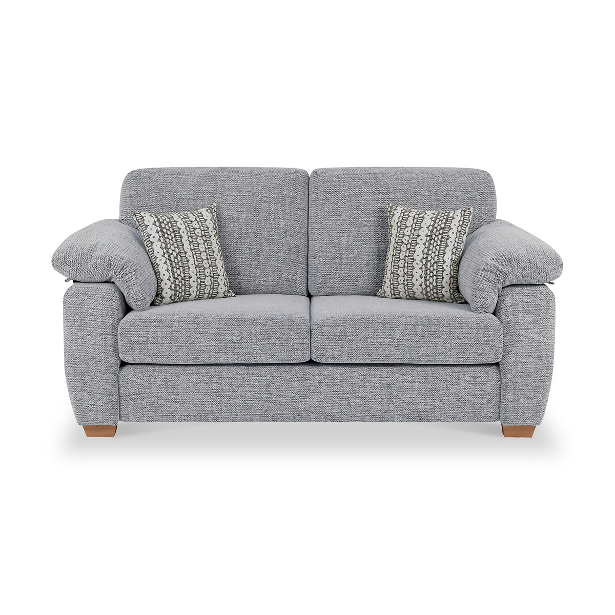 Camden 2 Seater Sofa Tate Silver Boho Charcoal from Roseland Furniture