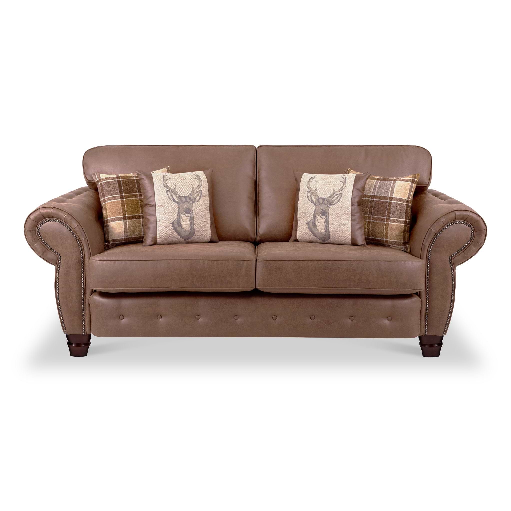 Ashford 3 Seater Sofa Arizona Tan from Roseland Furniture