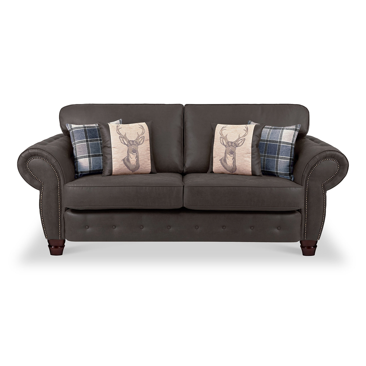 Ashford 3 Seater Sofa Arizona Black from Roseland Furniture