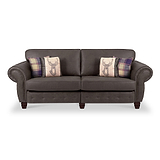 Ashford 4 Seater Sofa Arizona Charcoal from Roseland Furniture