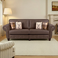 Ashford 4 Seater Sofa Arizona Mahogany from Roseland Furniture