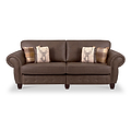 Ashford 4 Seater Sofa Arizona Mahogany from Roseland Furniture