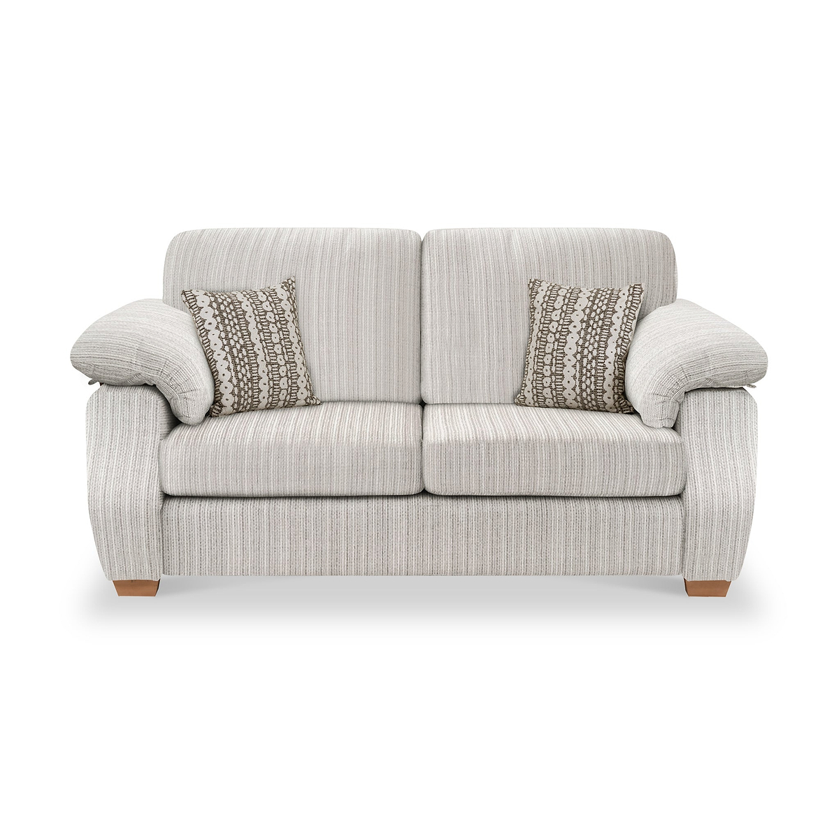 Camden 2 Seater Sofa Tate Cream Boho Brown from Roseland Furniture