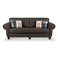 Ashford 4 Seater Sofa Arizona Black from Roseland Furniture