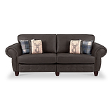 Ashford 4 Seater Sofa Arizona Black from Roseland Furniture