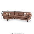 Ashford 3 1 Corner Group LHF Arizona Tan from Roseland Furniture