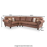 Ashford 3 1 Corner Group LHF Arizona Tan from Roseland Furniture