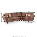 Ashford 3 1 Corner Group RHF Arizona Tan from Roseland Furniture