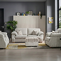 Camden 3 Seater Sofa Tate Cream Bohor Brown from Roseland Furniture