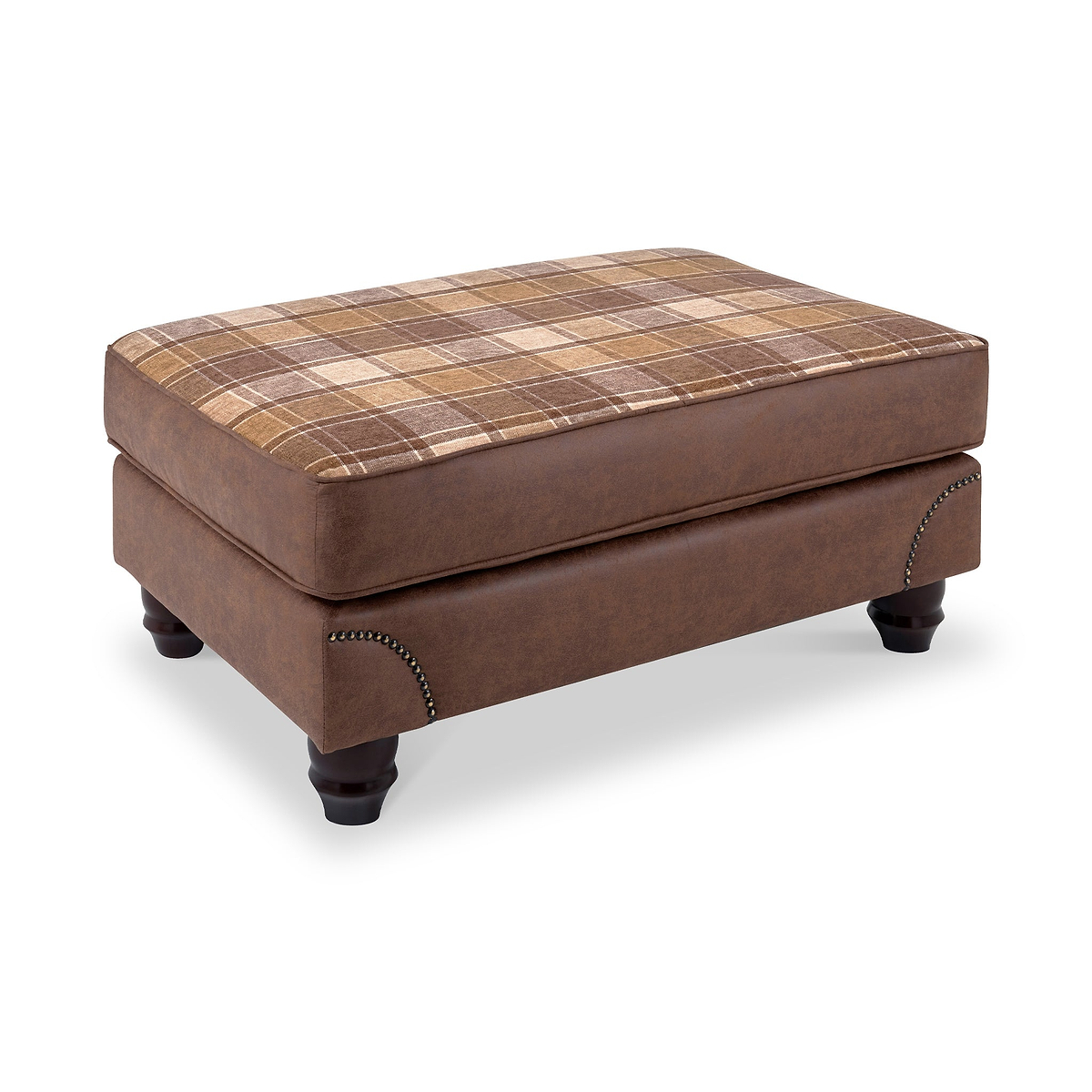 Ashford Footstool Arizona Tan from Roseland Furniture