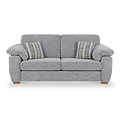 Camden 3 Seater Sofa Tate Silver Bohor Charcoal from Roseland Furniture