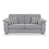 Camden 3 Seater Sofa Tate Silver Bohor Charcoal from Roseland Furniture