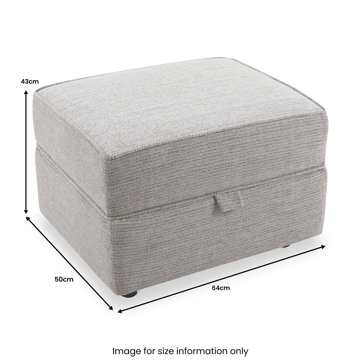 Thornby Storage Footstool from Roseland Furniture 
