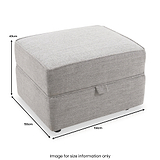 Thornby Storage Footstool from Roseland Furniture 