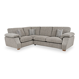 Camden LH Corner Sofa in Grey by Roseland Furniture