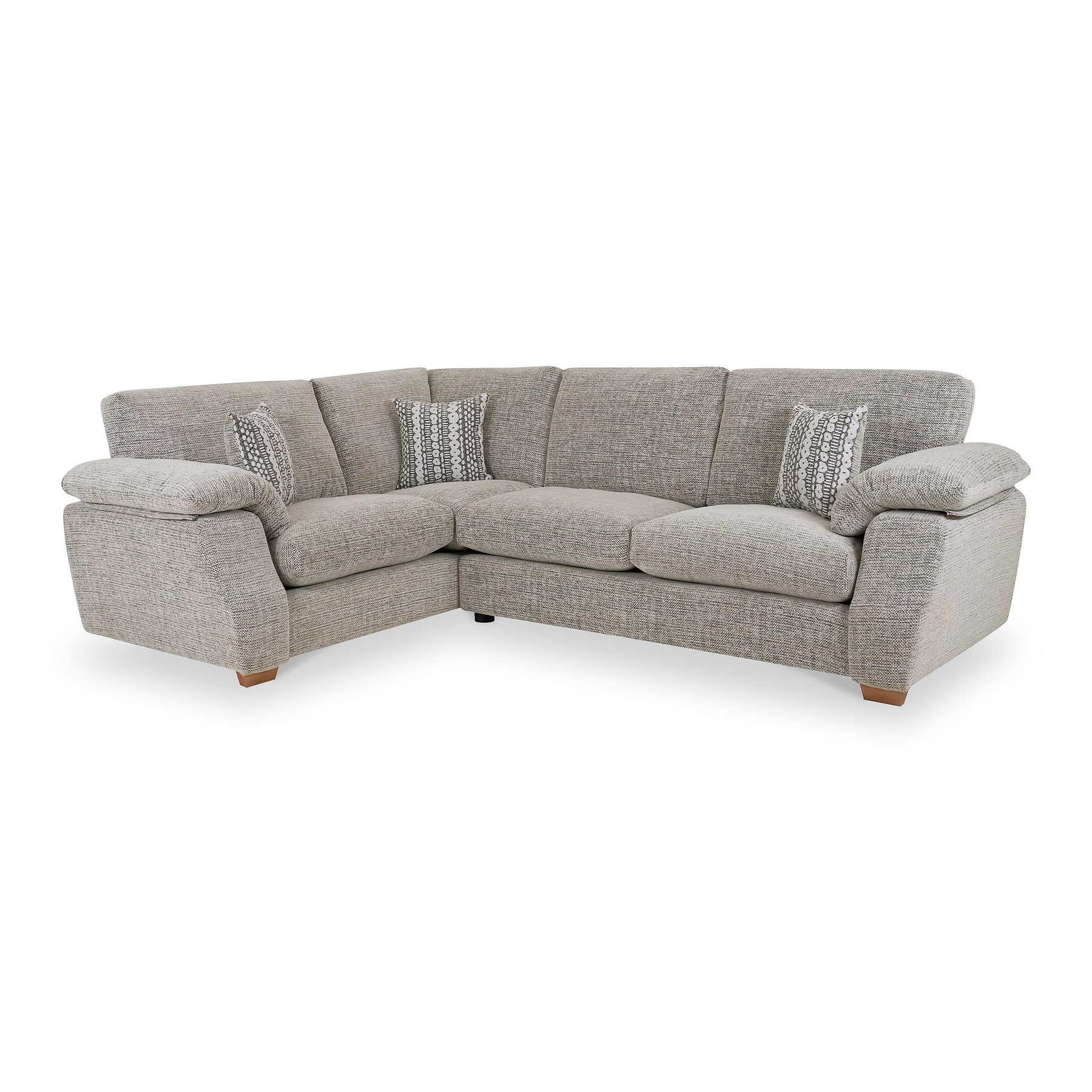 Camden Corner Sofa in Grey by Roseland Furniture